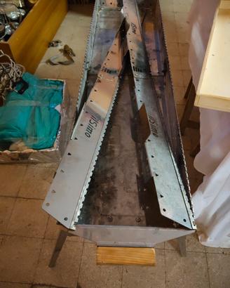 bbq per arrosticini in acciaio inox 