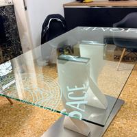 Tavolo in vetro 90x260