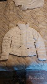 Piumino bianco S29 per 12-14 anni, taglia M