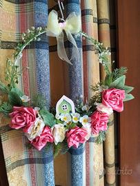 Ghirlanda o retro porta 