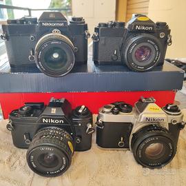 4 Nikon analogiche (leggere descri)