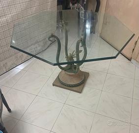 Tavola di cristallo