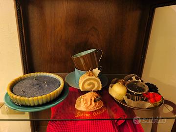 Maxicollezione Candele Pasticceria Realistiche