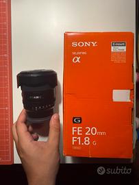 Sony 20mm G f1.8 - come nuovo