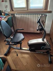 cyclette orizzontale magnetica ise fit 6801