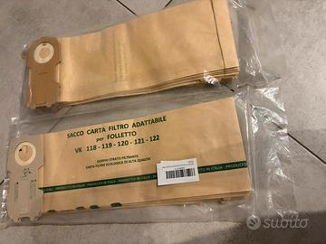 Sacchetti Vorwerk Folletto VK 120 / 122 - Nuovi