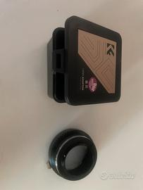 Adattatore per obiettivi Leica R a Fotocamere m43