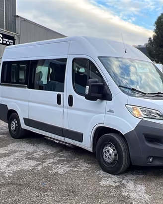 Minibus 9 posti per disabili usato Fiat Ducato 290