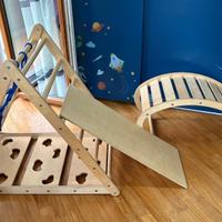 Triangolo montessoriano di Pikler