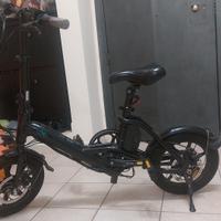 bicicletta elettrica pieghevole