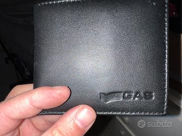 Gas jeans portafoglio in pelle