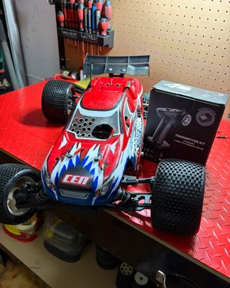 Auto rc truggy a scoppio hobbytech 1/8