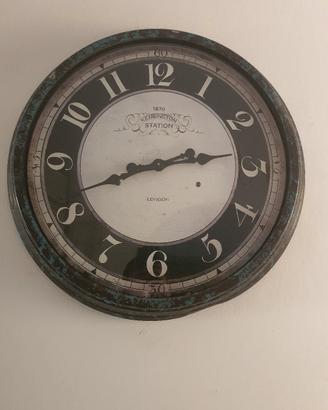 orologio da parete Dialma brown vintage