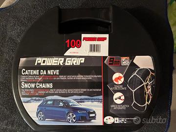 CATENE DA NEVE POWER GRIP 9mm MISURA 100