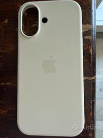 Cover silicon originale apple iphone 17 vanilla