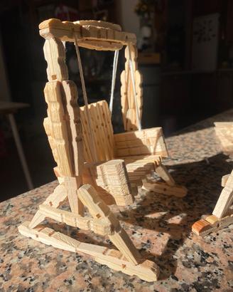 Altalena in legno