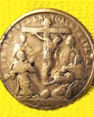 Medaglia Devozionale - Cristo, Croce, Sette Dolori