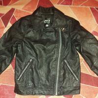 Giacca in ecopelle bambina 