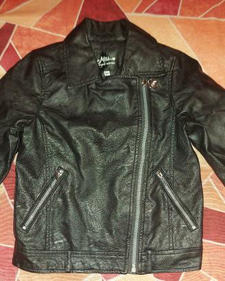 Giacca in ecopelle bambina 