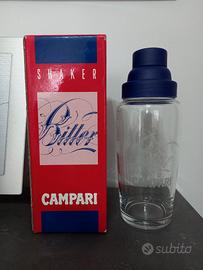 Shaker in Vetro "Bitter CAMPARI" Italia