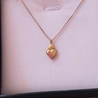 Collana argento placcato oro 