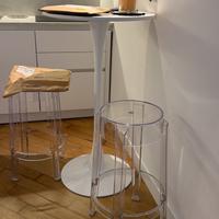 Tavolo bar tulip bianco diametro 60