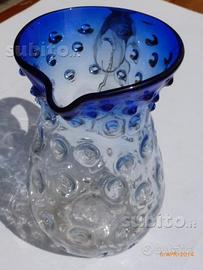 Brocca in vetro soffiato anni 60