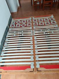 Reti elettroniche  singole +materasso matrimoniale