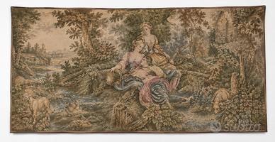 Arazzo decorativo stile Aubusson – 190 × 90 cm