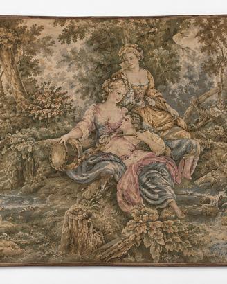 Arazzo decorativo stile Aubusson – 190 × 90 cm