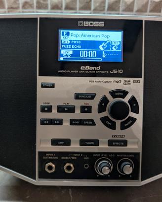 BOSS eBand JS-10 Jam Station Multieffetto Chitarra