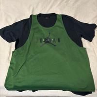 Maglia OFF-WHITE per Jordan Verde/Nero