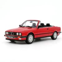 BMW 325i Cabrio E30 1986 rot Modellauto 1:18