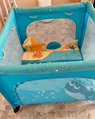 Box Chicco Open Sea - Azzurro - Come nuovo con tap