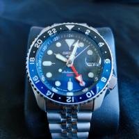 Seiko SBSC003 Blueberry GMT autom MADE IN JAPAN