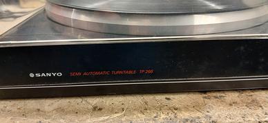 Giradischi Sanyo