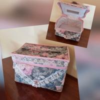 Beauty case in stile retrò