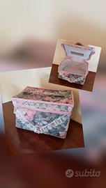 Beauty case in stile retrò