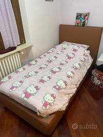 Letto + contenitore + materasso