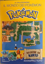 Folder Pokemon regione Kanto - con erinnofili.