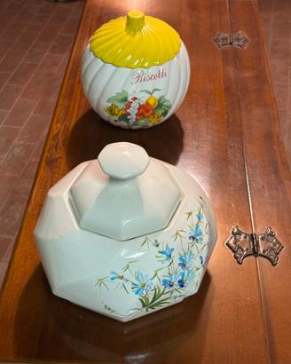 Biscottiere Vintage in Ceramica