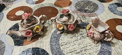 teiera zuccheriera lattiera vintage 