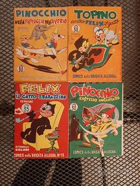 I COMICS DELLA BRIGATA ALLEGRA Nerbini 1^ serie.