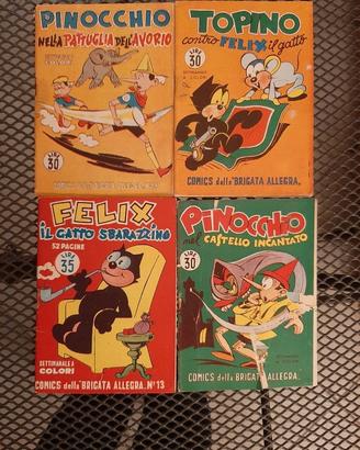 I COMICS DELLA BRIGATA ALLEGRA Nerbini 1^ serie.
