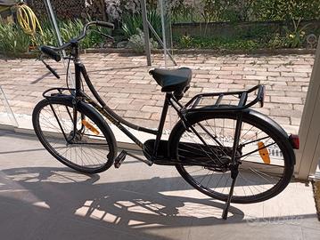 bici donna uso cittadino stile vintage olandese