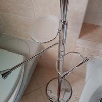 Porta rotolo carta igienica in acciaio inox