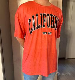 maglietta t shirt uomo oversize