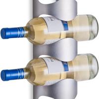 Portabottiglie Zeller Acciaio Inox