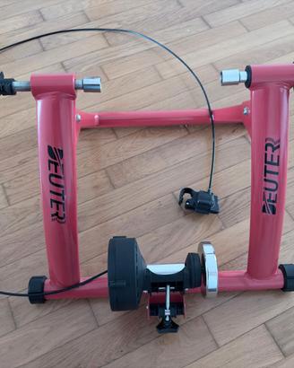 Rullo home trainer magnetico per bicicletta