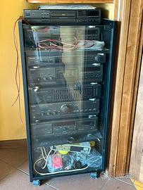 Impianto Hi-Fi Technics completo vintage